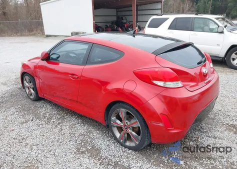 2016 Hyundai Veloster from USA, damaged, VIN KMHTC6AD5GU299850